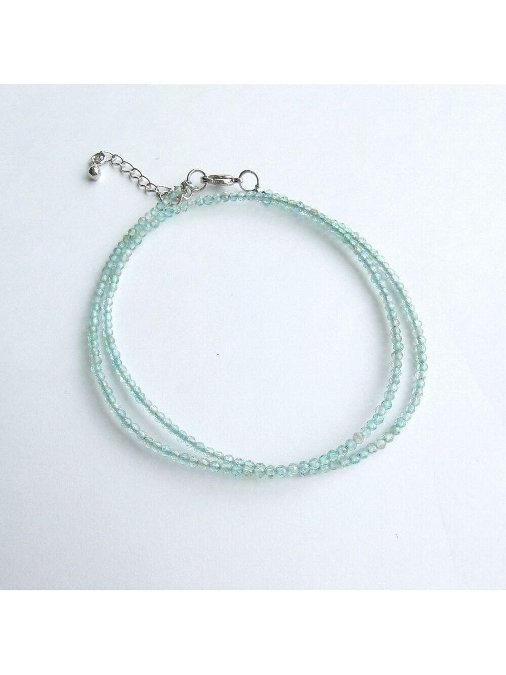 Blue Topaz faceted choker necklace 🆕